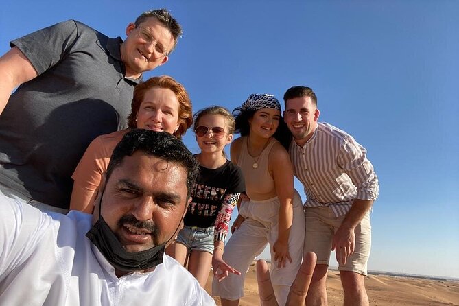 Private Evening Thriller Desert Safari & BBQ Dinner - Reaching the red dunes of Lahbab