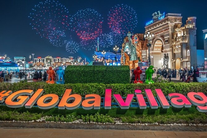 Private Half-Day Tour in Dubai Miracle Garden and Global Village - Miracle Garden: Two Hours Among Floral Displays