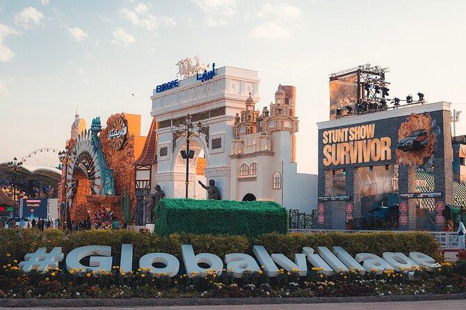 Private Half-Day Tour in Dubai Miracle Garden and Global Village - Crowds, Parking, and Other Practical Considerations