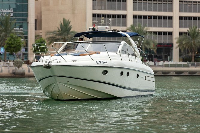 Private Luxury Everest Yacht Cruise from Dubai Marina - Cruising the Dubai Marina Canal