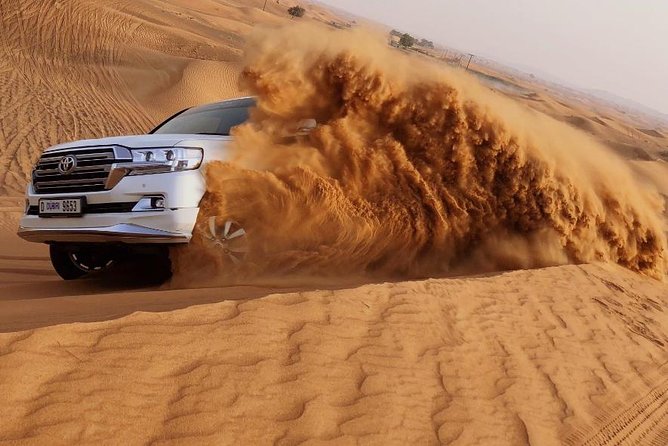Private Morning Desert Safari Dubai with Dune Bashing & Sandboard - Camel riding and the slower side of the desert