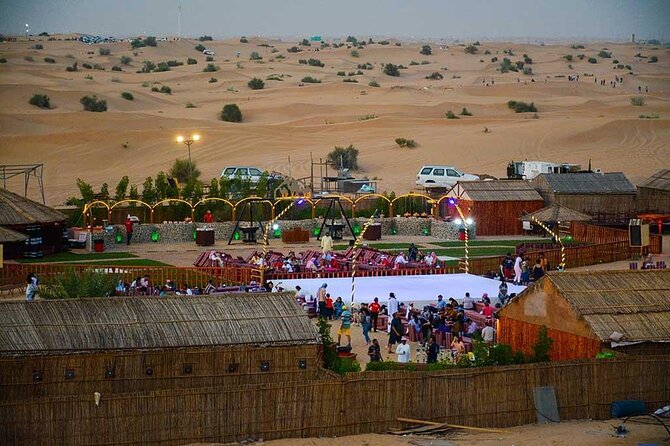 Private Premium Desert Safari 4x4 Vehicle with BBQ Dinner - DUBAI - BBQ dinner under the night sky