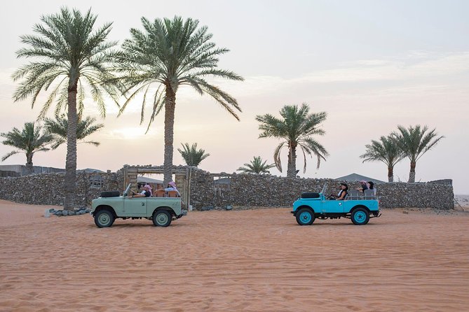 Private Vintage Land Rover Heritage Desert Safari- 4 Course Dinner & Activities - The real value of a private vehicle