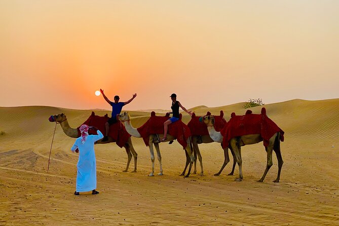 Private VIP Desert Safari for Families with BBQ Dinner (Private) - The drive into the red dunes