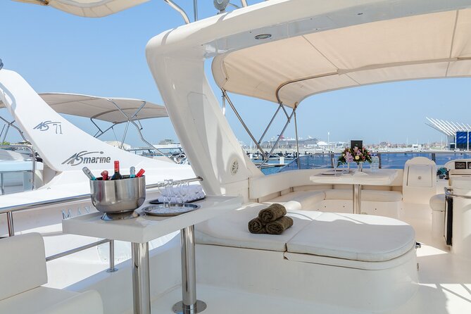 Private Yacht Dubai: Rent 61 ft Luxury Yacht up to 30 people - Time for swimming and relaxing onboard