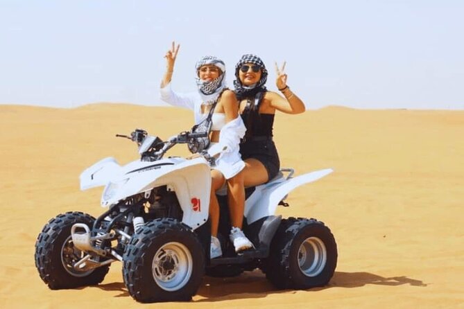Quad Bike Dubai Private Tour - Equipment, fuel, and drinks included