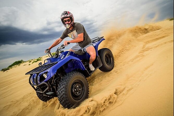 Quad Bike Dubai - The sunset payoff at about 3:00 pm