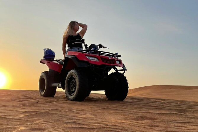 QUAD BIKE self Drive with Desert safari Full Program - From Dubai to Al Badayer at 2:30 pm