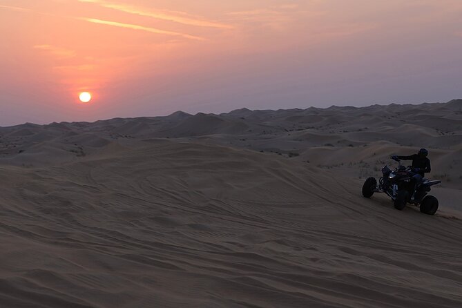 Quad Bike Tour Abu Dhbai - One Hour Into the Open Sweihan Desert