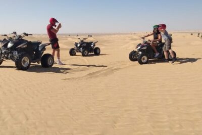 Quad biking tour with or without pick and drop(Abu dhbai )
