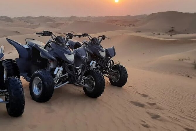 Quad biking tour with or without pick and drop(Abu dhbai ) - What you get, and what you do not