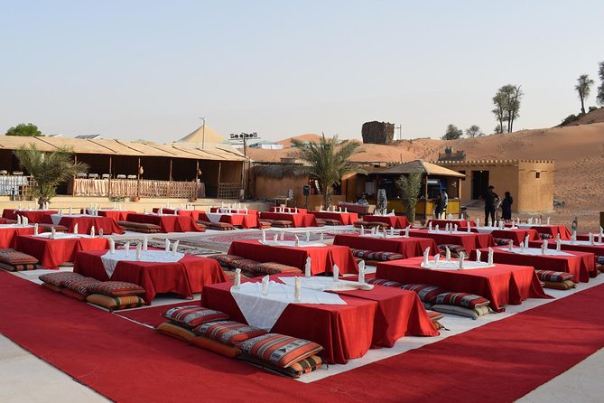 RAK Desert Safari and BBQ Dinner with RAK pick up - Optional ATV riding at the desert camp