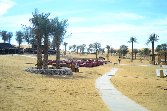 Ras Al Khaimah: Afternoon Desert Safari and BBQ Dinner - Camel rides, henna, costumes, and sandboarding