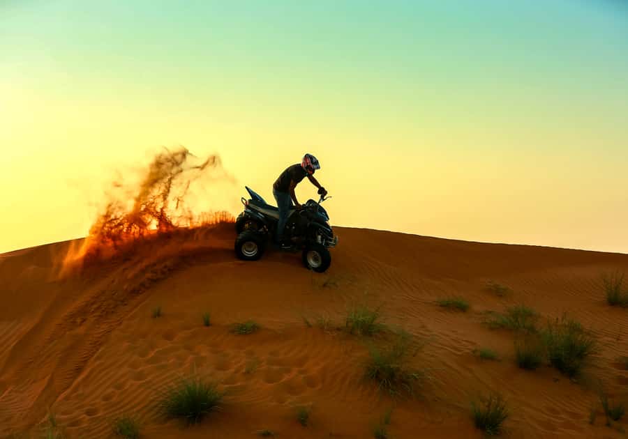 Ras Al Khaimah: Guided Quad Bike Tour - What 30 minutes on the quad feels like