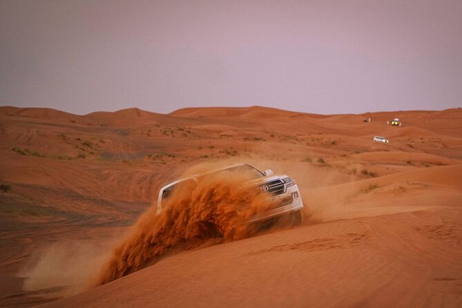Red Dunes Desert Safari 4x4 Pickup & Drop, Camel Ride BBQ & Shows - The essential points at a glance