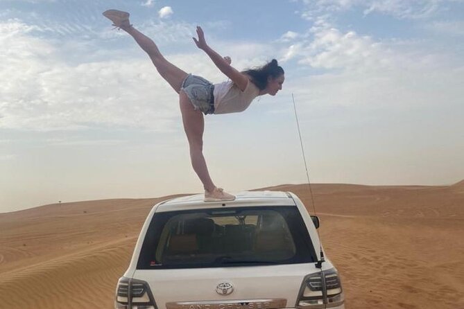 Red Dunes Desert Safari with 4x4 Pick up & Drop, Camel ride, BBQ and Live shows - Pickup from Dubai and the shared Land Cruiser