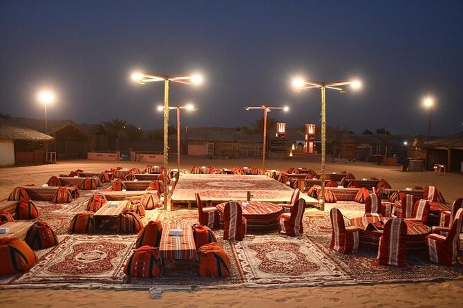 Red Dunes Desert Safari with BBQ Dinner - Sandboarding and the desert photo stop