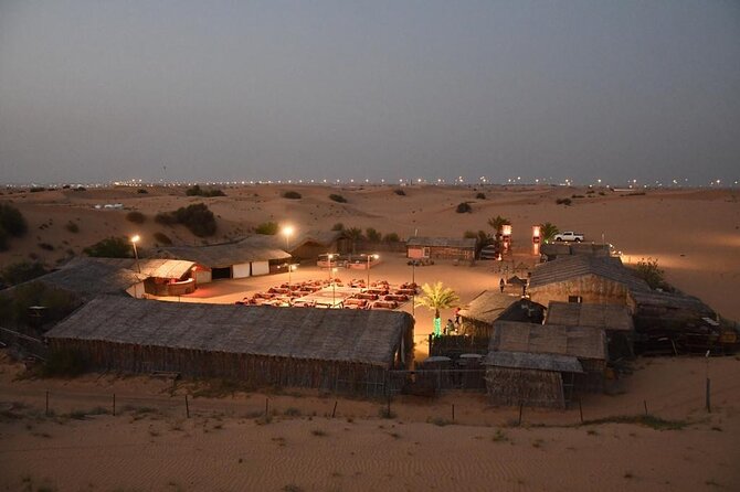 Red Dunes Desert Safari with BBQ Dinner - Welcome tea, coffee, and a short camel ride