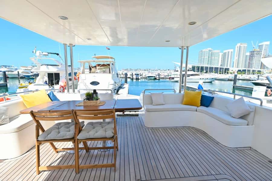 Romantic Dinner on Private Yacht - A candlelit table made for two