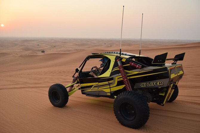 Sand Rail Dune Buggy Adventure with Sandboarding & Camel Riding - Key points at a glance