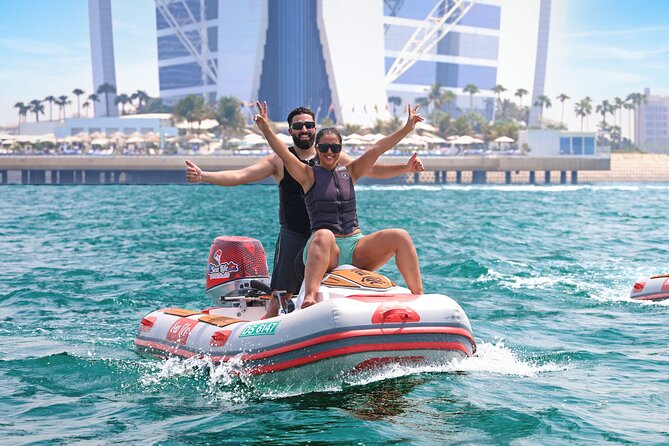 Self Drive boat tour Dubai : JBR, Atlantis and Burj Al Arab - Reading the route by its famous landmarks