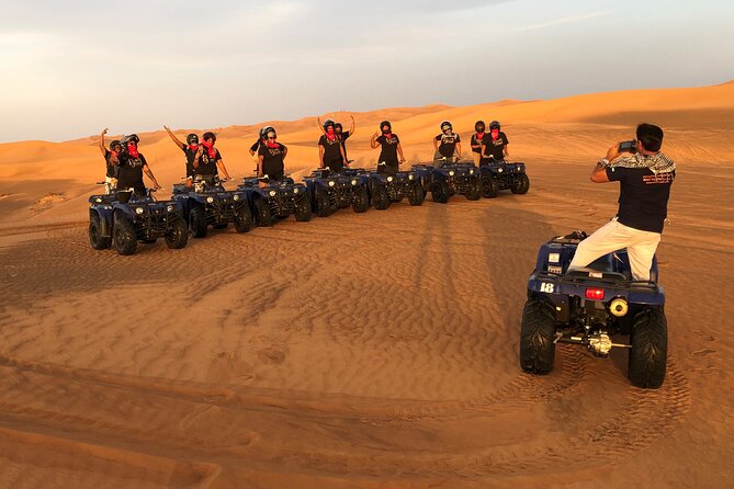 Self-drive Quad Bike with Sand Boarding and Camel Ride in Dubai - Key points to know before booking