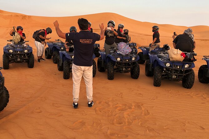 Self-drive Quad Bike with Sand Boarding and Camel Ride in Dubai - Reaching the dunes by air-conditioned vehicle