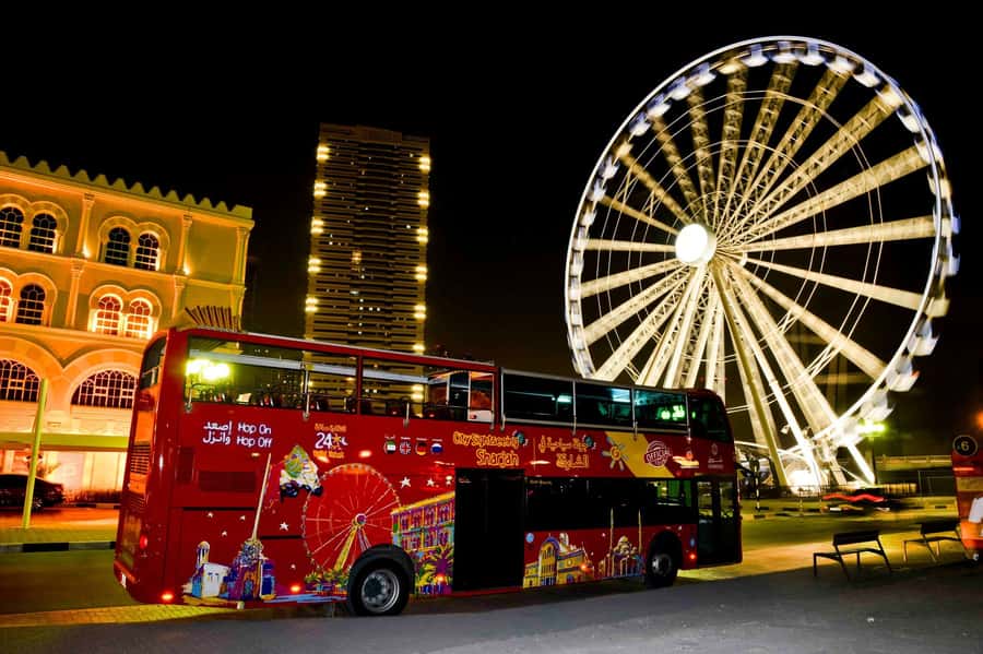 Sharjah: City Sightseeing Hop-On Hop-Off Bus Tour - Palm Tree Oasis, Clock Square, and the city center