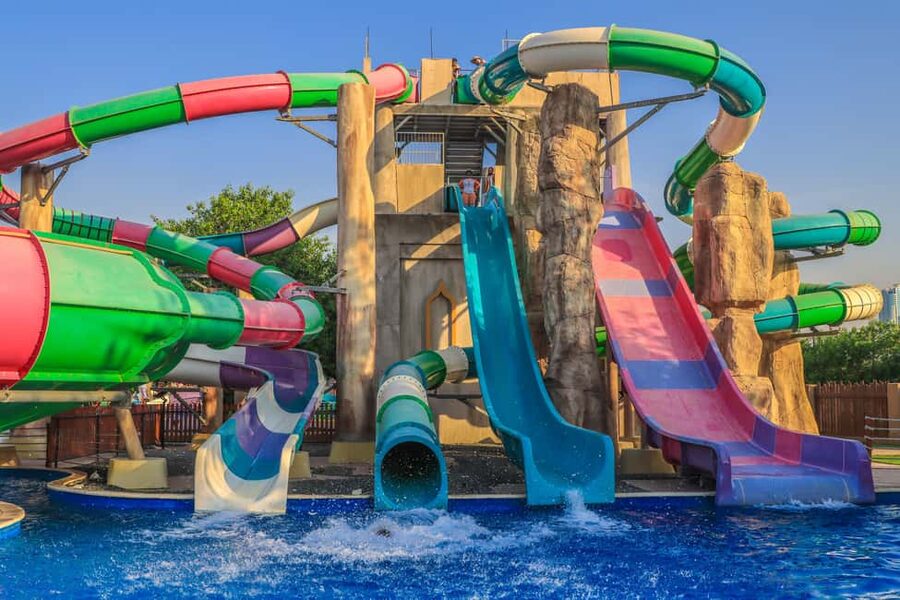 Sharjah: Pearls Kingdom Water Park Entry Ticket - More than 30 rides for different ages