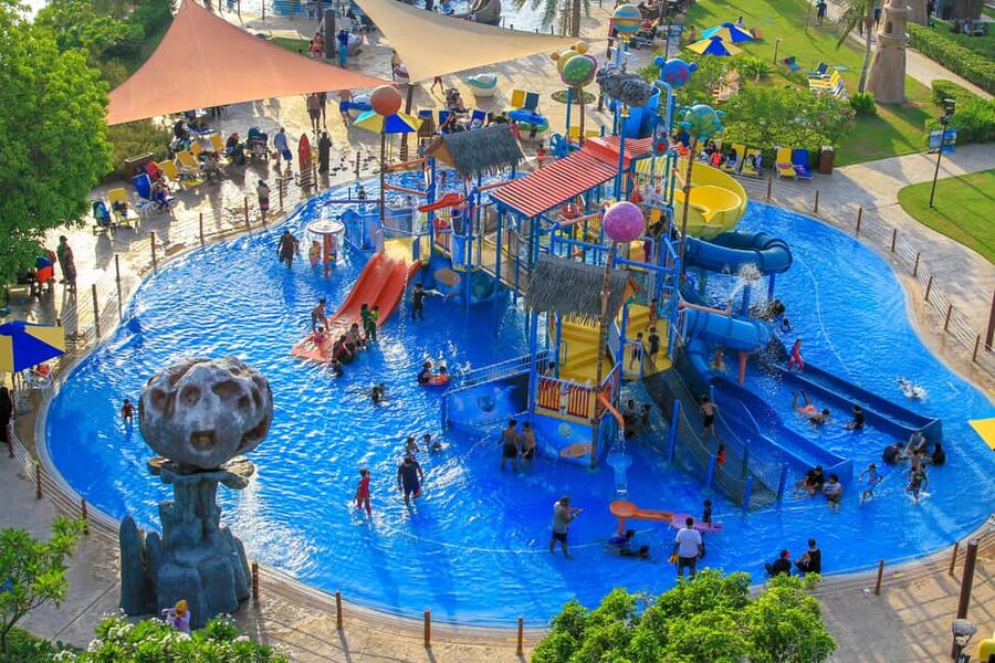 Sharjah: Pearls Kingdom Water Park Entry Ticket - The wave pool is a useful change of pace