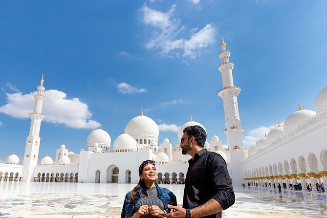 Sheikh Zayed Mosque And Qasr Al Watan Visit From Dubai - The guide can shape the long driving hours