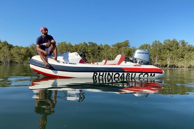 Small-Group Self-Drive Speedboat Tour in Yas Island Mangroves - Heritage Island and the Al Raha Creek finish
