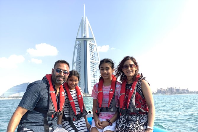 Speedboat Dubai: 60 Mins Guided Burj Al Arab & Atlantis Tour - What the ride really feels like
