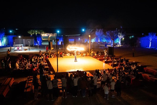 Standard Desert Safari, camel ride, BBQ Dinner, Belly Dance Show, Pick & Drop - BBQ buffet dinner and what $65 really buys