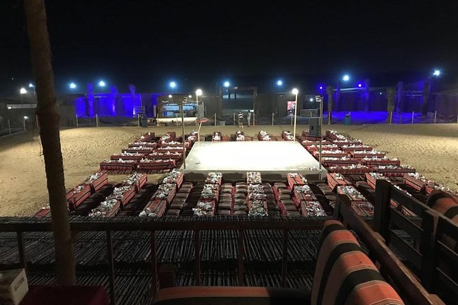 Standard Desert Safari, camel ride, BBQ Dinner, Belly Dance Show, Pick & Drop - The Land Cruiser ride over tall dunes