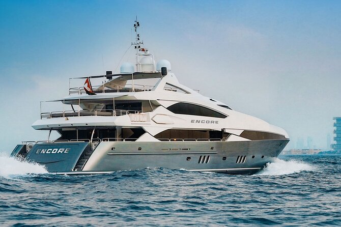 Sunseeker Superyacht: VIP Dining, Premium Drinks & Music - The route from Jumeirah Beach to Burj Al Arab
