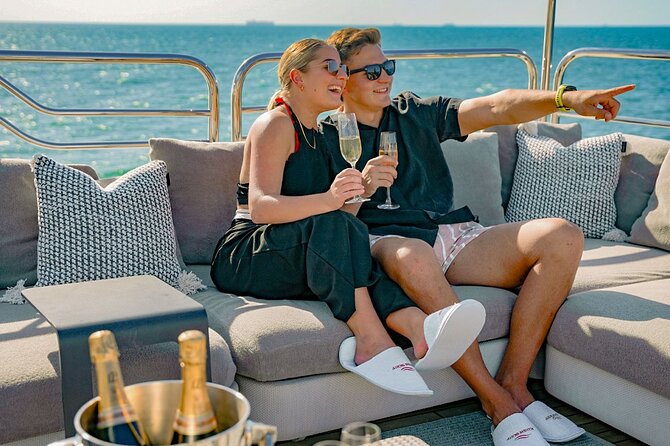 Sunseeker Superyacht: VIP Dining, Premium Drinks & Music - Omakase sushi with a moving view