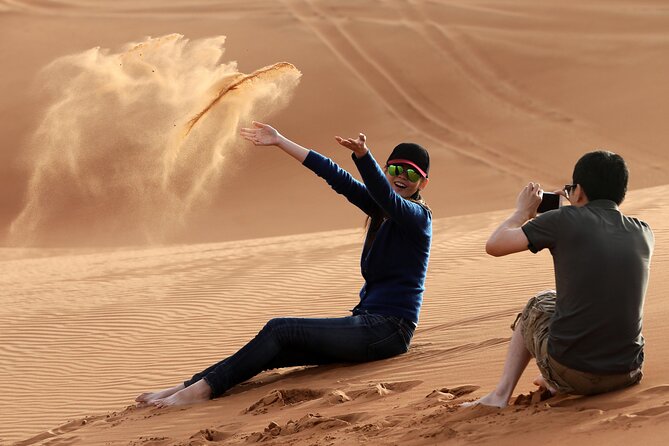 Sunset Camel Trek & Red Dunes Safari with BBQ at Al Khayma Camp From Dubai - What the $145 price really covers
