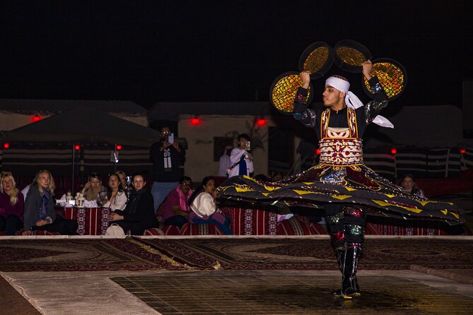 Sunset Camel Trekking with Falcon Show & VIP BBQ Dinner - Arabic coffee and sunset in the desert