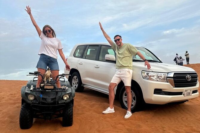 Sunset Desert Safari Quad bike Camel ride Sand Board & BBQ Dinner - Who Will Enjoy This Desert Safari Most?