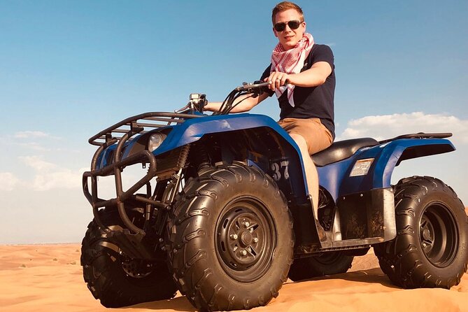 Sunset Quad/Buggy Tour & BBQ Evening - Leaving Dubai for the red dunes