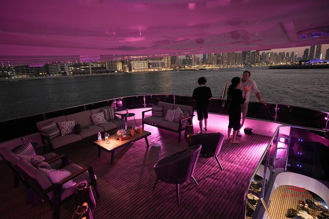 Superyacht Experience in Dubai with Dinner and Live Music - BBQ dinner, pasta, and what you actually eat