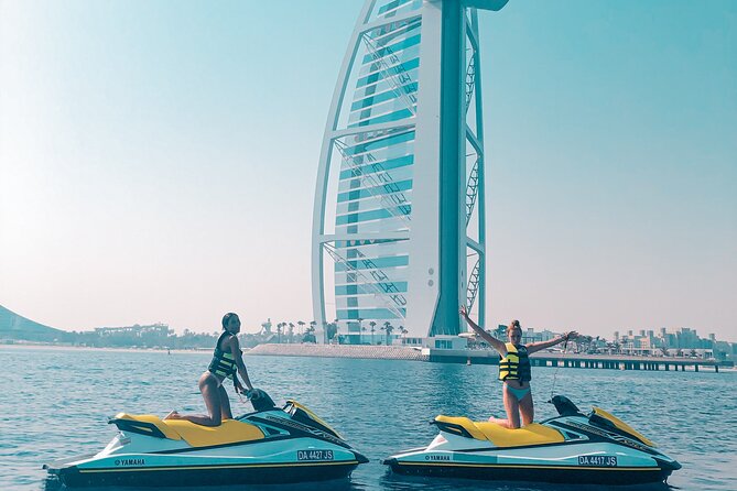 The Best Jet Ski in Dubai - 30 Minutes Burj Al Arab Tour - The Burj Khalifa views from the water