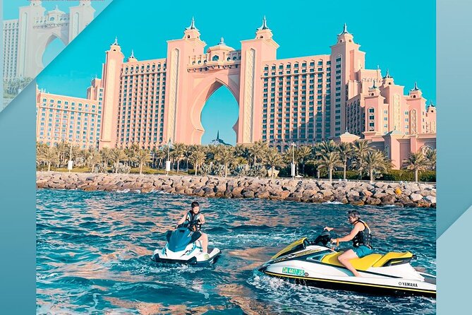 The Best Jet Ski in Dubai - 90 Minutes Palm Jumeirah Tour - Atlantis, The Palm from a completely different angle