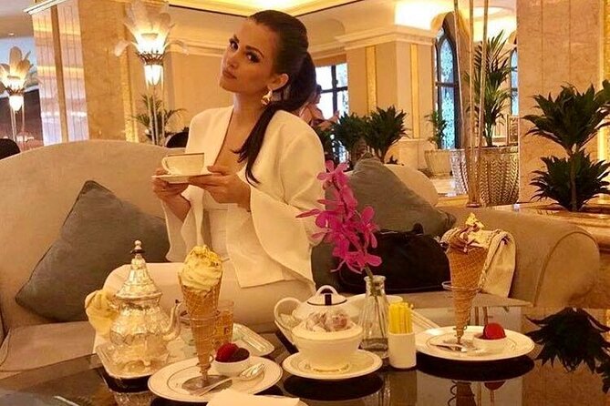 The Emirates Palace Private Afternoon Tea Experience Abu Dhabi - Savory sandwiches with an Arabian touch