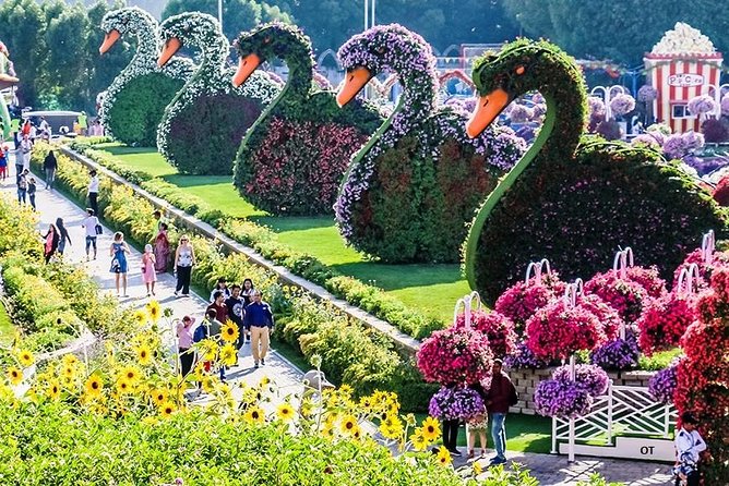 Tickets to Miracle Garden or Butterfly Garden or Global Village - Timing, crowds, and seasonal limits