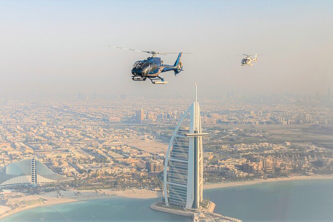Ultimate Dubai Helicopter Tour with Optional Transfers - The Palm Jumeirah from above