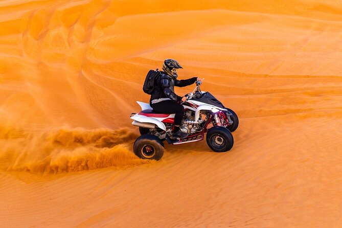 Ultimate Evening Desert Safari with Quad Biking & VIP Service - Key points at a glance