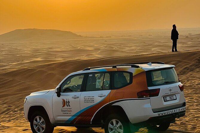 Ultimate Evening Desert Safari with Quad Biking & VIP Service - BBQ dinner with unlimited soft drinks