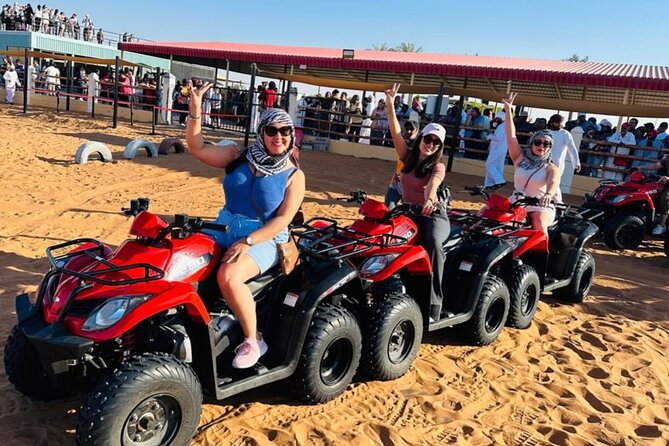 VIP Camp at Red Sand Safari with BBQ Dinner and ATV Ride - Key things to know before you book